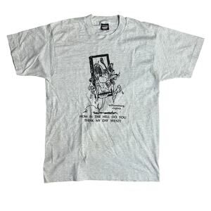 American Vintage Streetwear 80s Virginia Tourist Short Sleeve T-Shirt Large